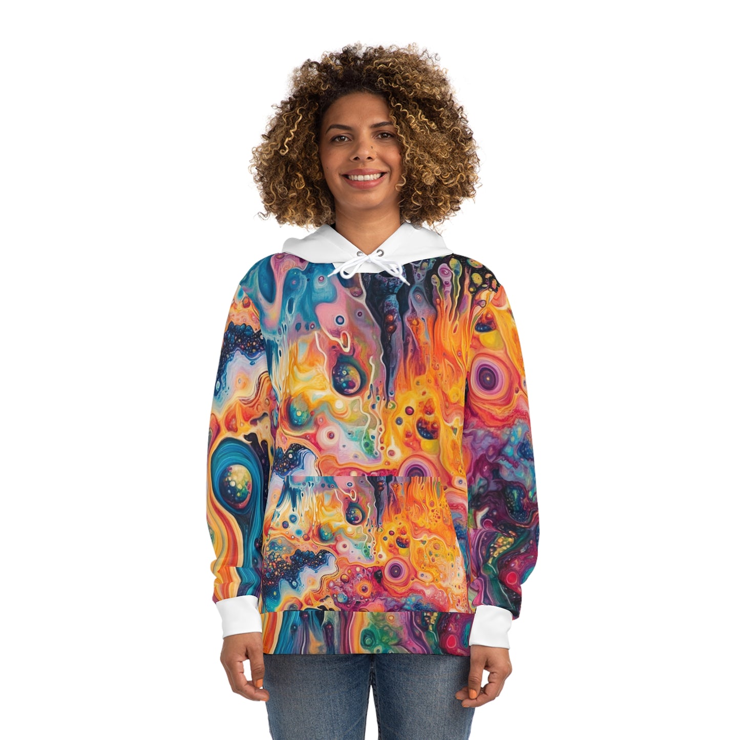 Trippy Paint Hoodie