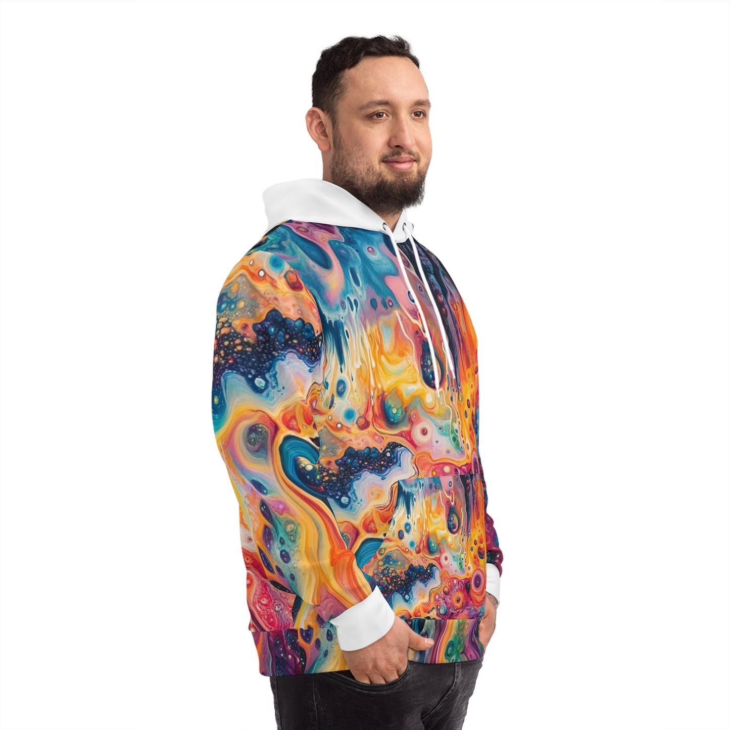 Trippy Paint Hoodie