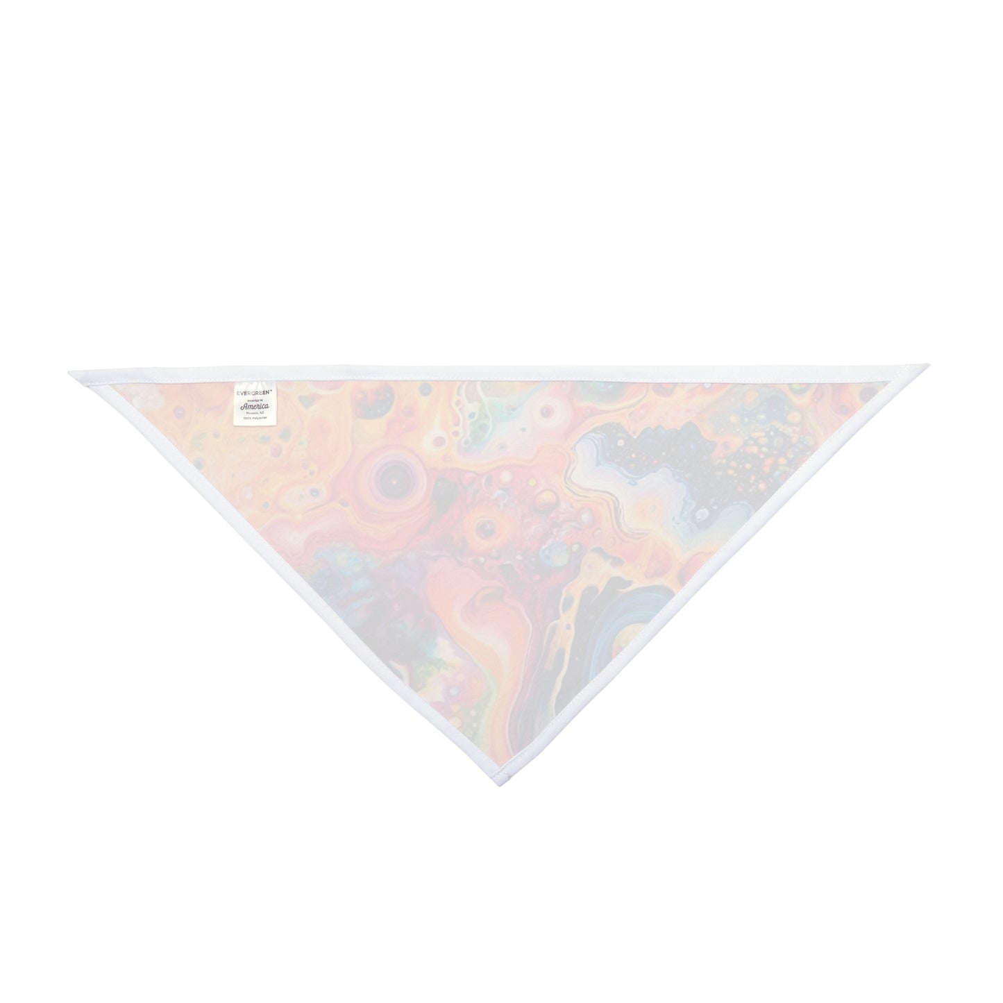 Trippy Paint Pet Bandana