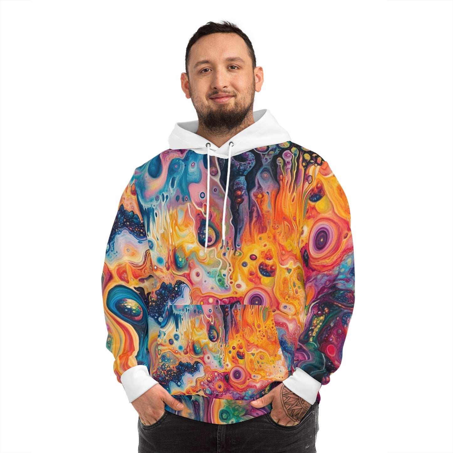 Trippy Paint Hoodie