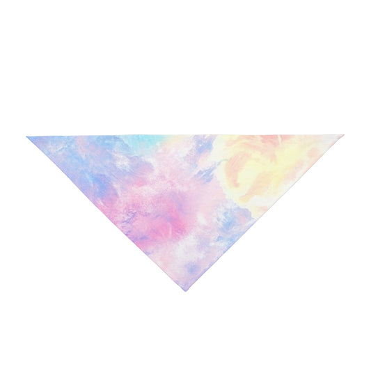 Light Tie Dye Pet Bandana