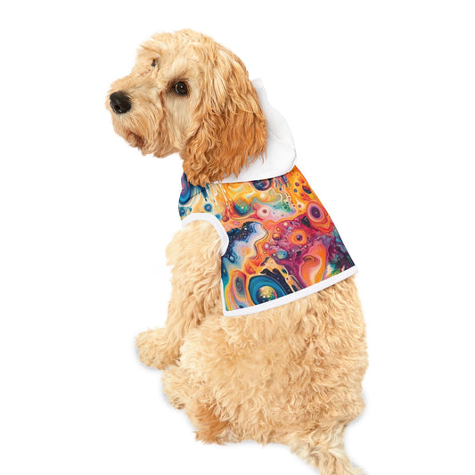 Trippy Paint Pet Hoodie
