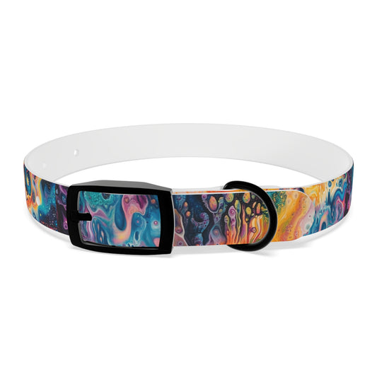 Trippy Paint Pet Collar