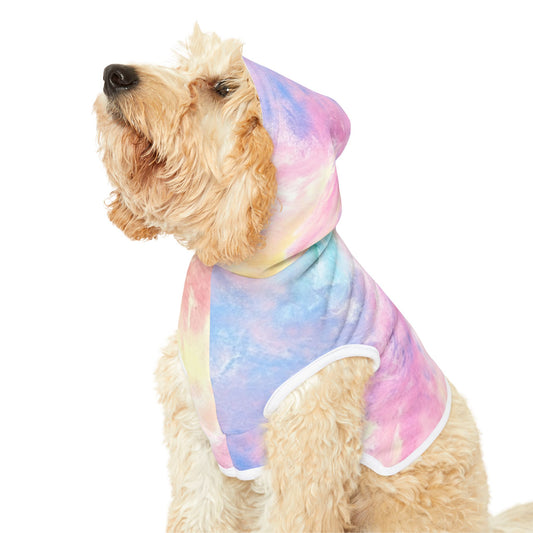 Light Tie Dye Pet Hoodie