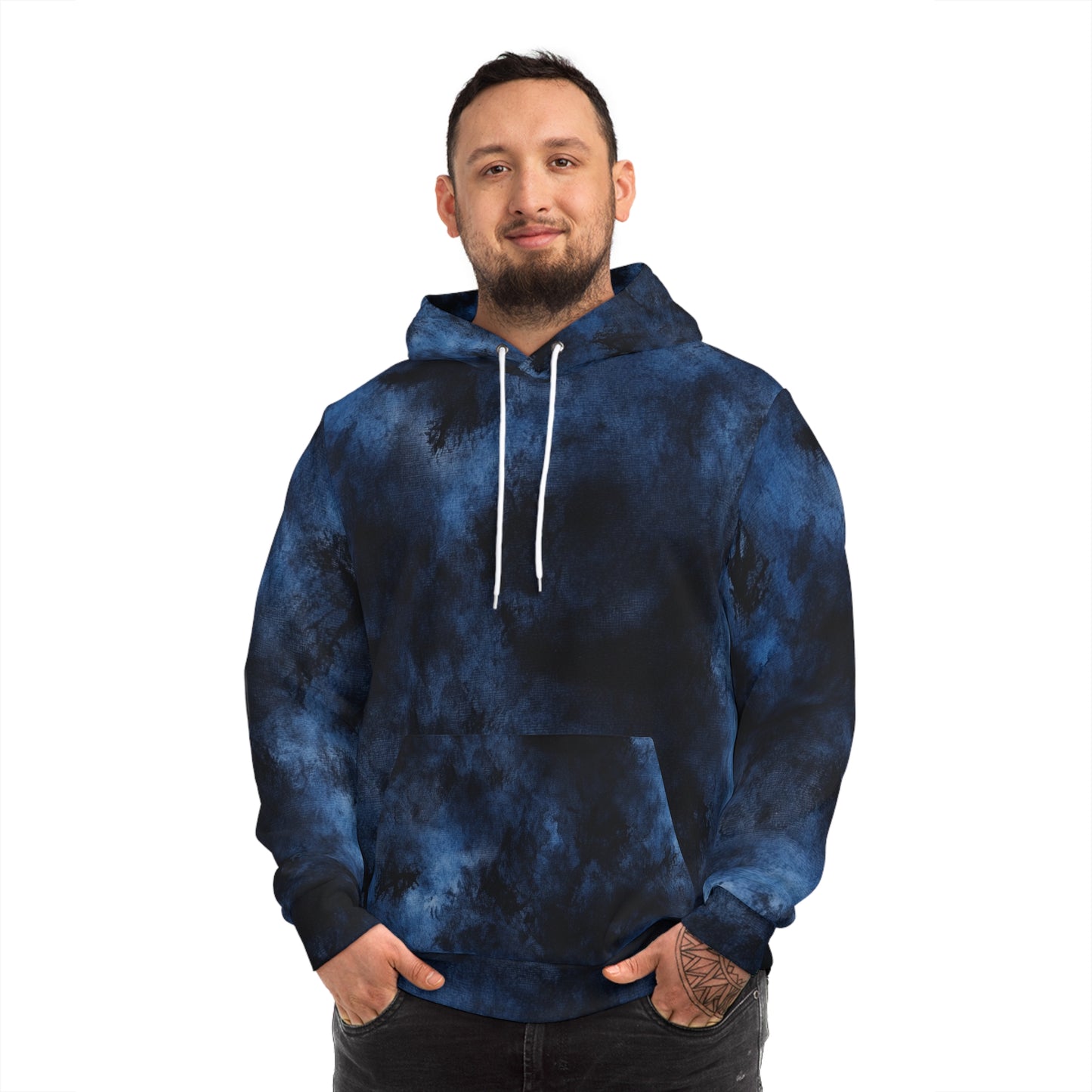Dark Tie Dye Hoodie