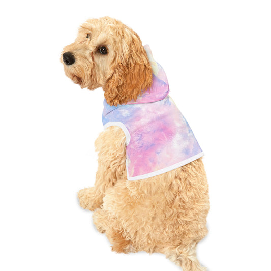 Light Tie Dye Pet Hoodie