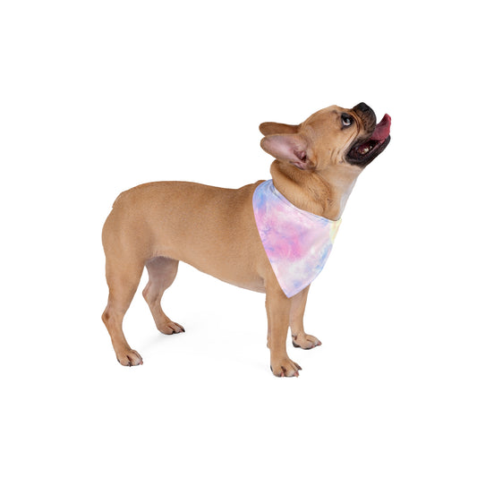 Light Tie Dye Pet Bandana