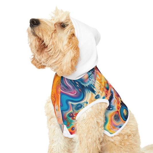 Trippy Paint Pet Hoodie