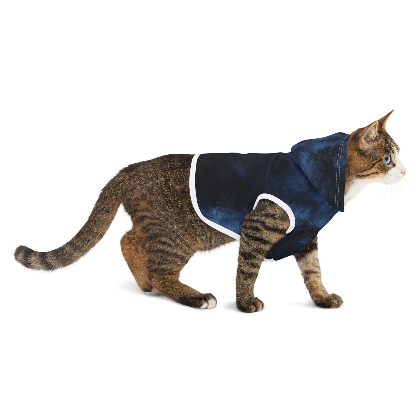 Dark Tie Dye Pet Hoodie