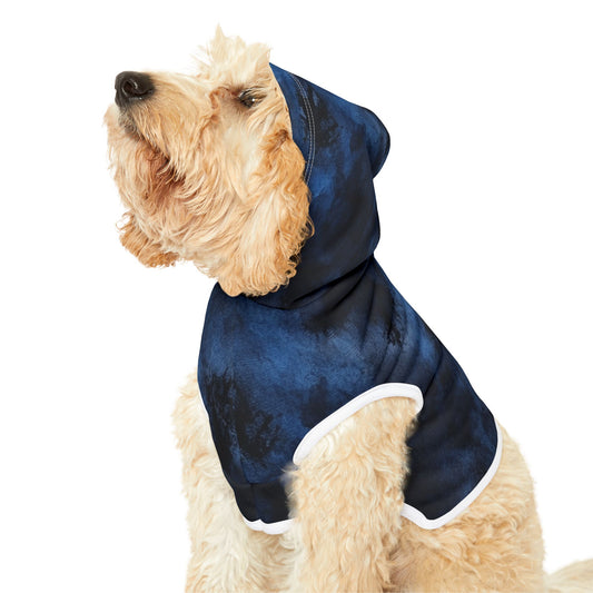 Dark Tie Dye Pet Hoodie