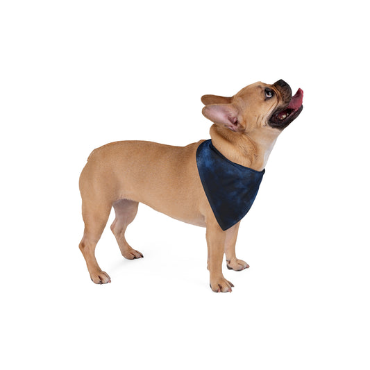 Dark Tie Dye Pet Bandana